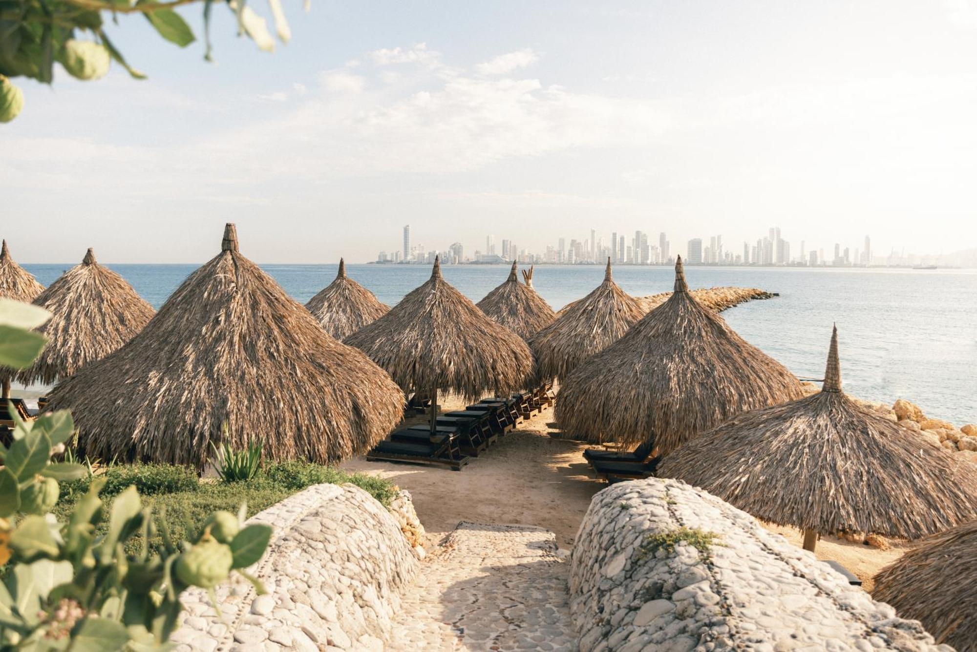Eteka Slow Beach Hotel Adults Only Cartagena Eksteriør billede
