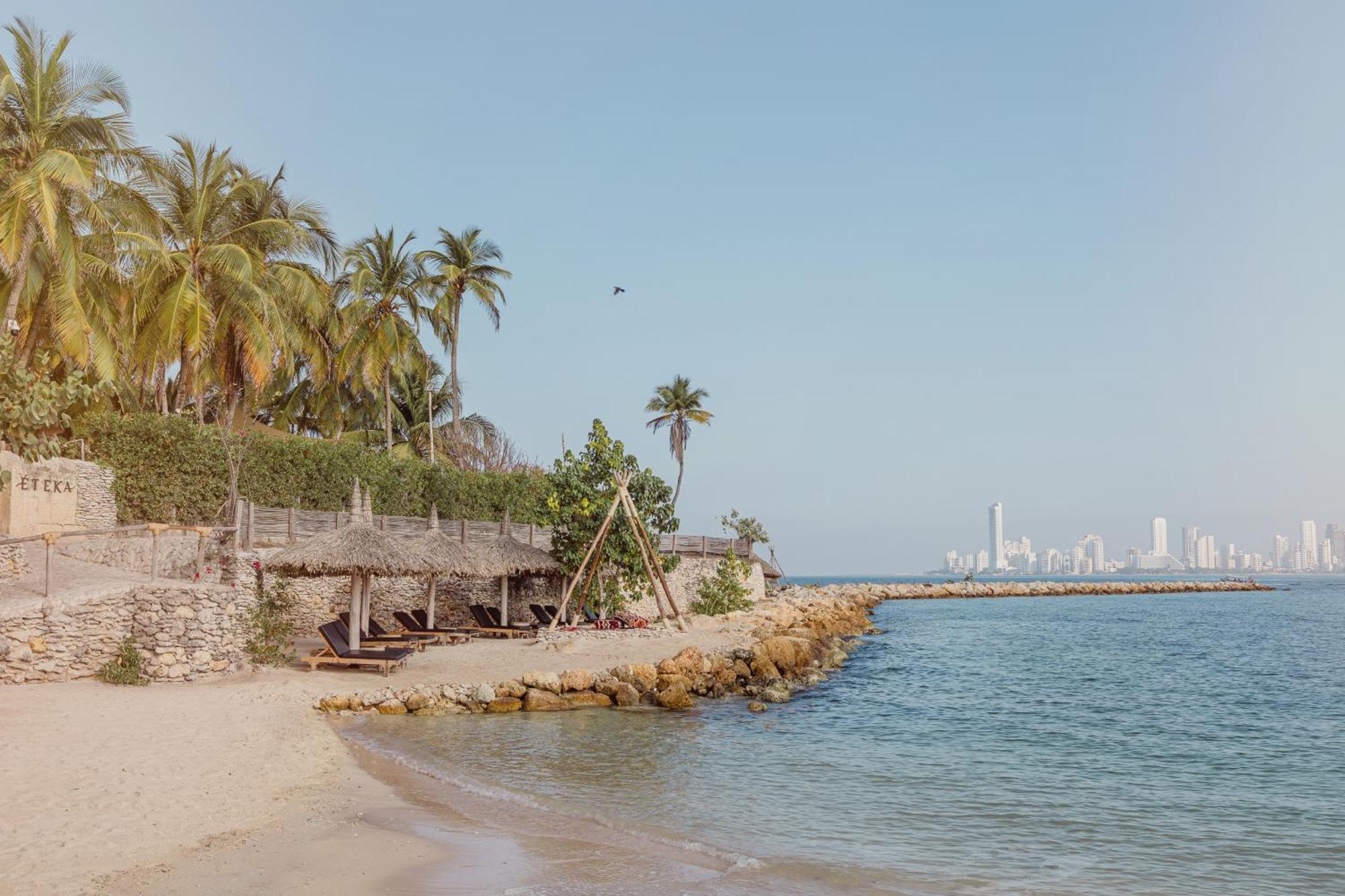 Eteka Slow Beach Hotel Adults Only Cartagena Eksteriør billede