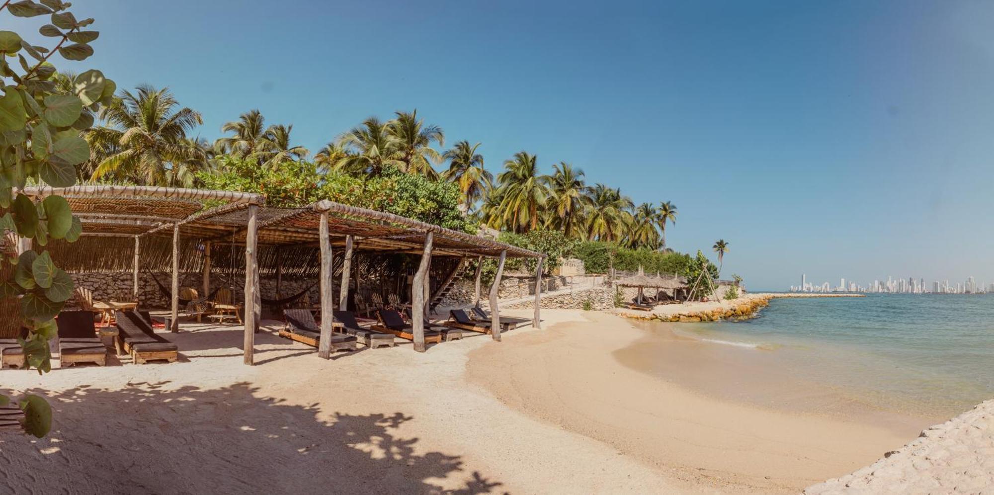 Eteka Slow Beach Hotel Adults Only Cartagena Eksteriør billede